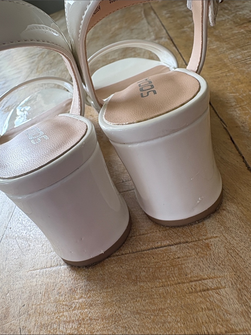 Soda White Patent Dress Shoes Size 13M - Picture 4 of 13